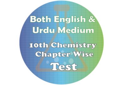 10th Chapter Wise Chemistry Test Series