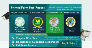 9th 10th 11th 12th Class Test Series